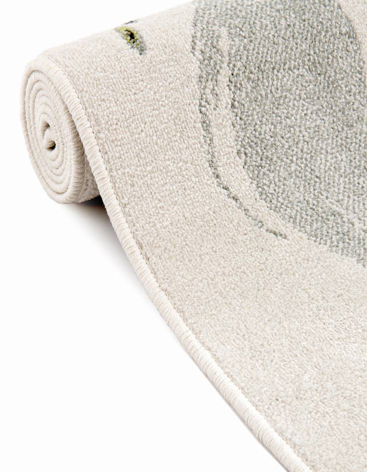 Detail image of  2' 2 x 4' Soccer Player Whimsy Kids Runner Rug