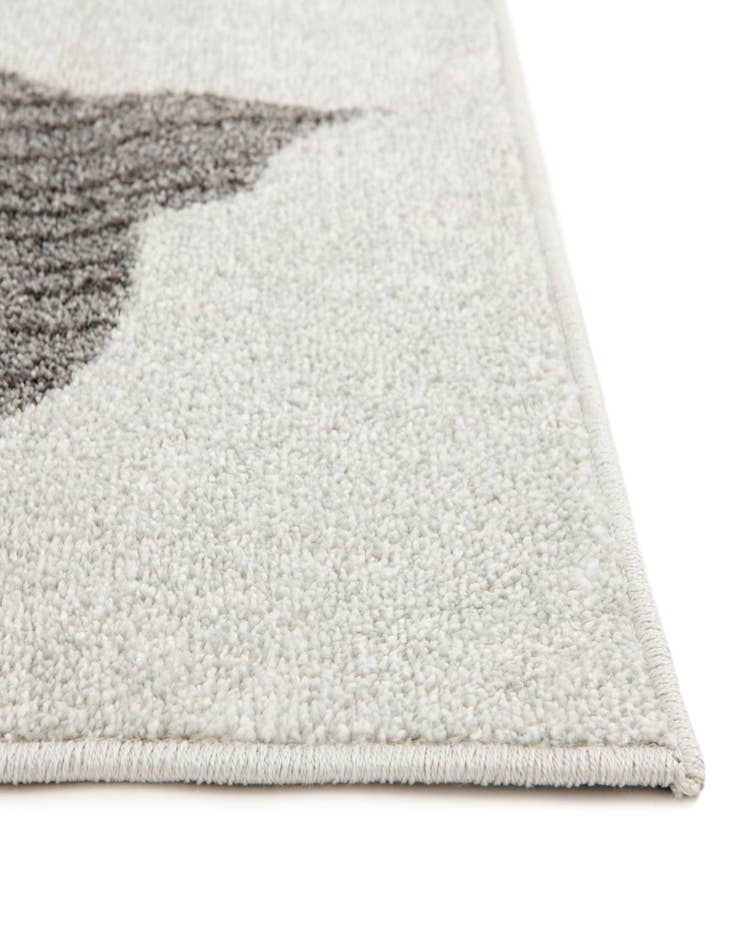 Detail image of  2' 2 x 4' Leopard Whimsy Kids Runner Rug