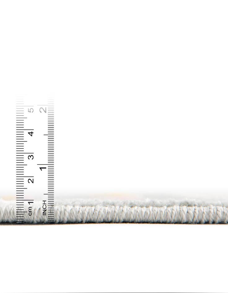 Detail image of  2' 2 x 6' Clouds and Rainbows Whimsy Kids Runner Rug