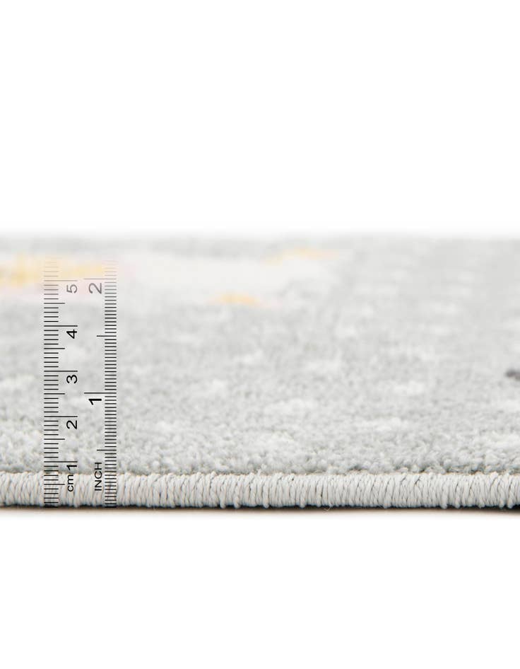 Detail image of  2' 2 x 4' Llama Whimsy Kids Runner Rug