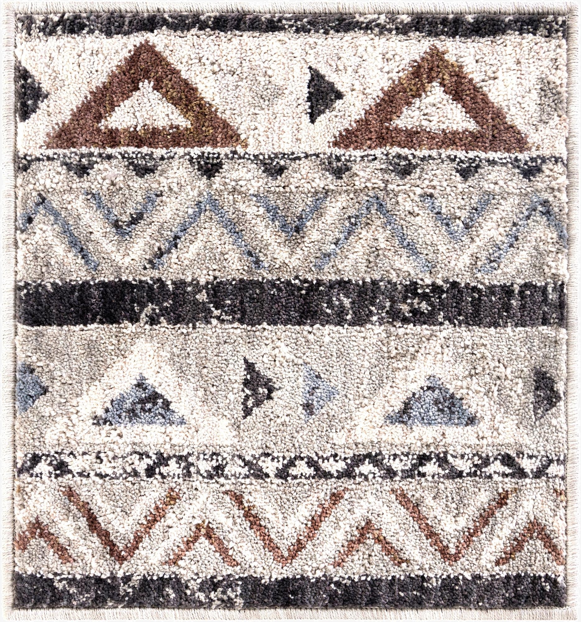  1' 4 x 1' 4 Eco Southwestern Sample Rug