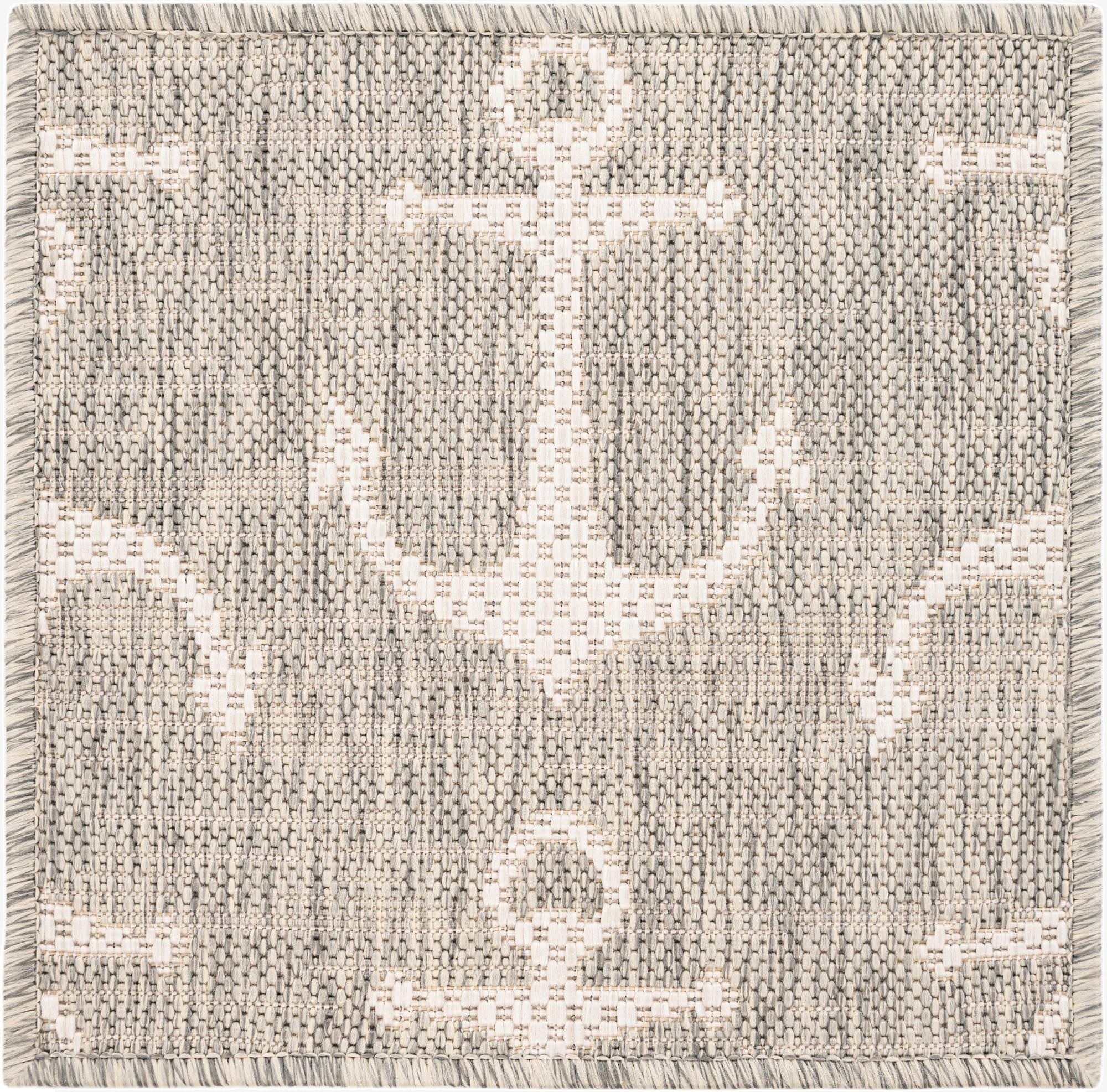  1' 4 x 1' 4  Washable Coastal Indoor / Outdoor Sample Rug