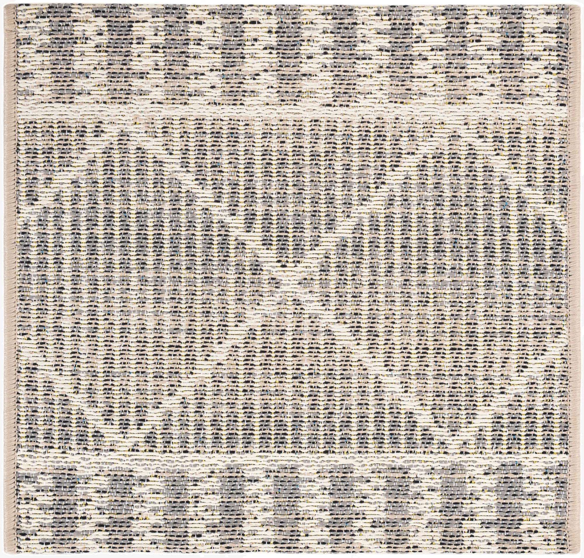  1' 4 x 1' 4  Washable Lattice Indoor / Outdoor Sample Rug