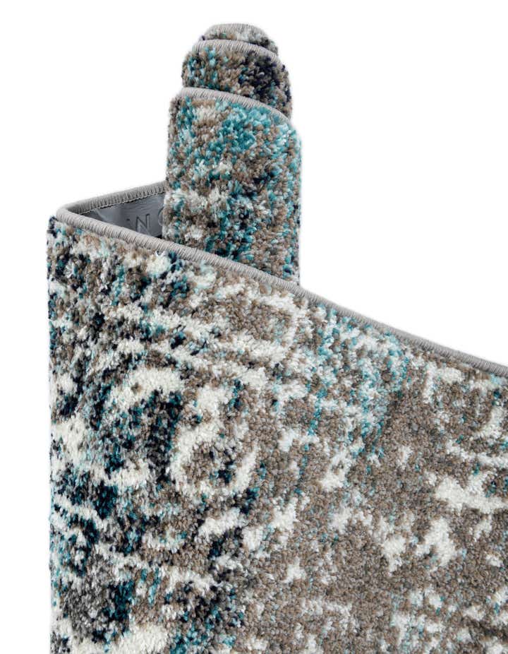 Gray 5' x 5' Arlington Square Rug | Rugs.com