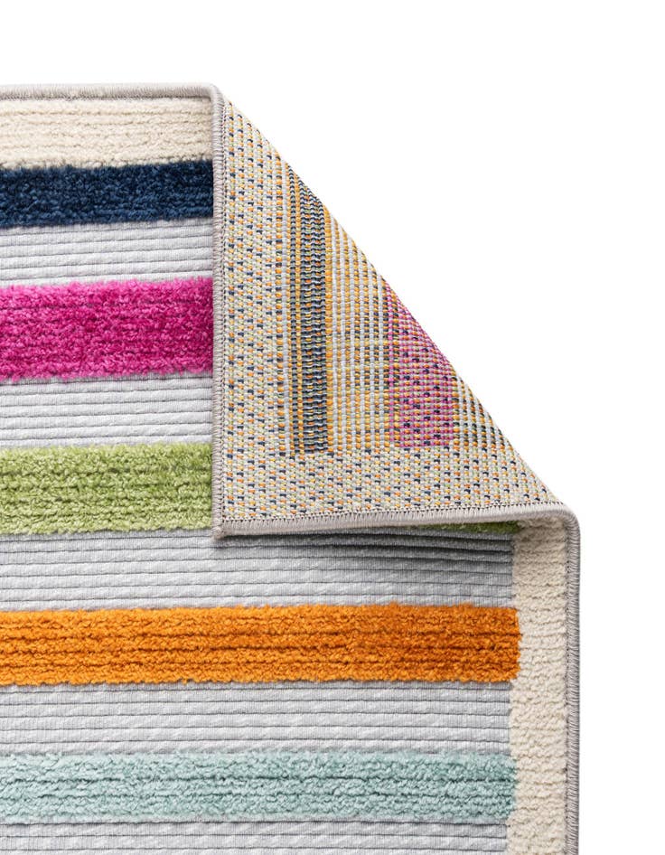 Detail image of  5' 3 x 5' 3  Washable Aruba Indoor / Outdoor Square Rug