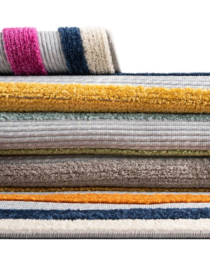 Detail image of  5' 3 x 5' 3  Washable Aruba Indoor / Outdoor Square Rug