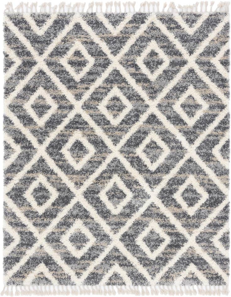 Detail image of  8' x 8' Athena Shag Square Rug