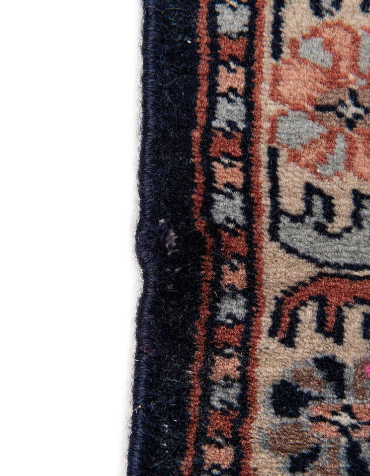 Detail image of  2' x 2' 1  Hand Knotted Bokhara Oriental Wool Square Rug