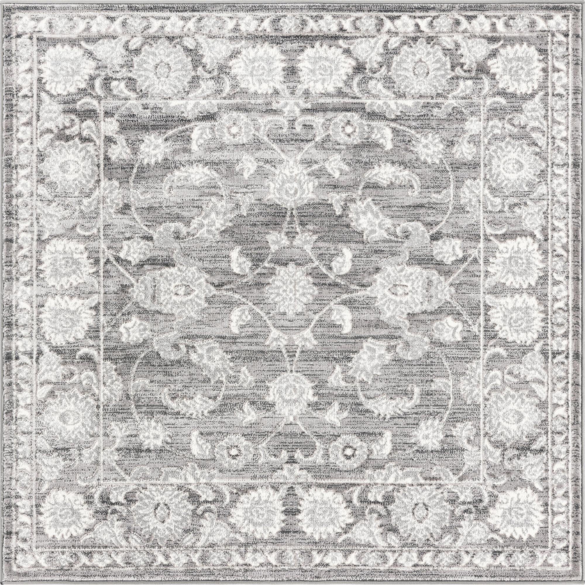  5' 3 x 5' 3 Boston Square Rug