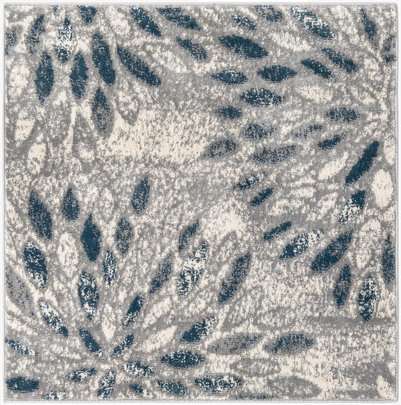  3' 3 x 3' 3 Charleston Square Rug