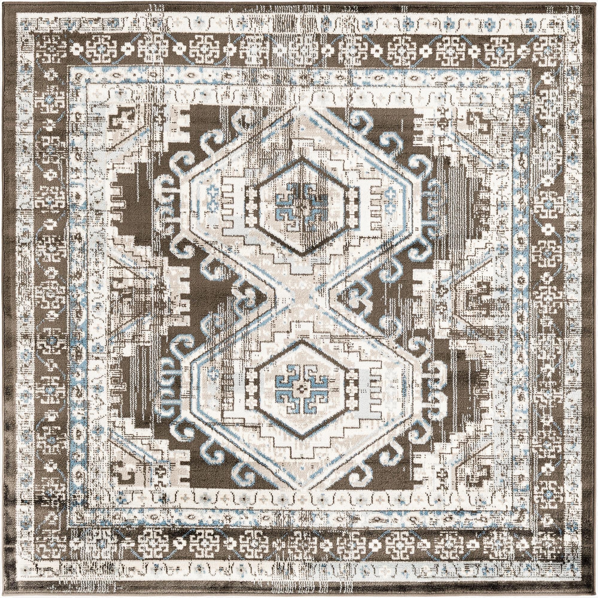  5' 3 x 5' 3 Charlotte Square Rug