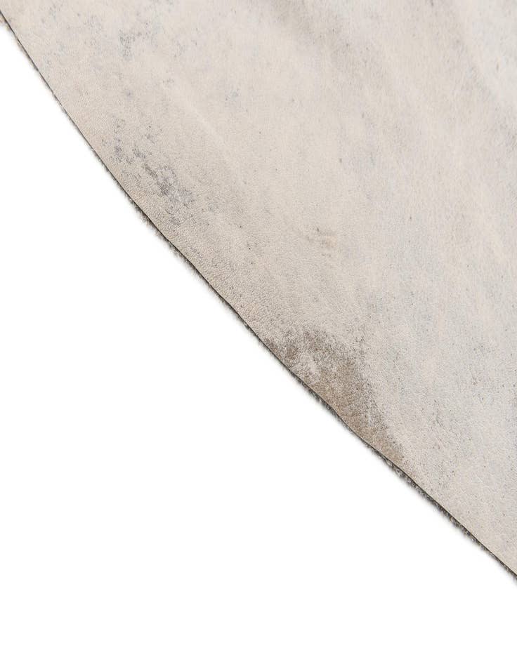 Detail image of  7' 2 x 7' 7 Cowhide Leather Square Rug