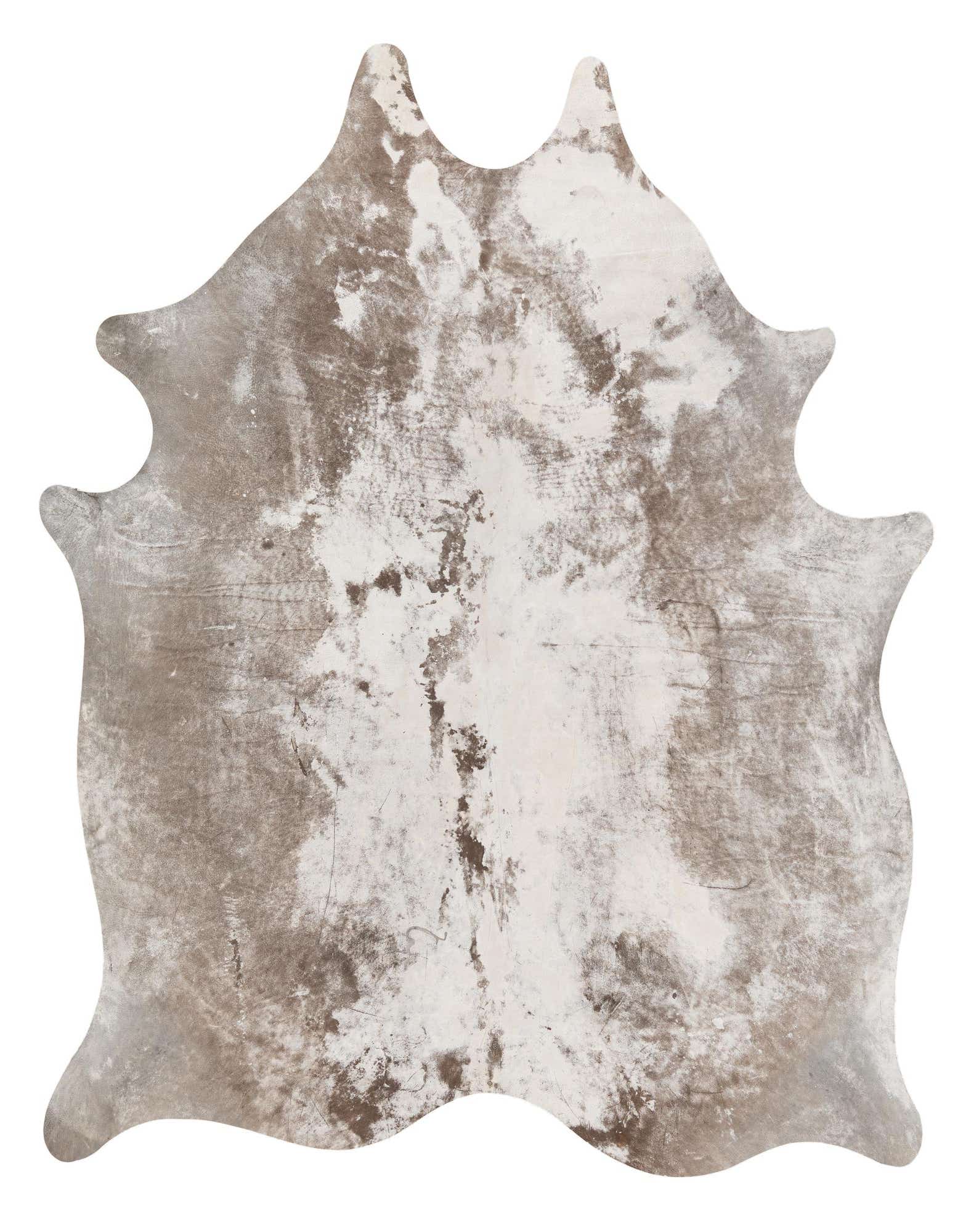 Primary image  6' 2 x 6' 9 Cowhide Leather Square Rug