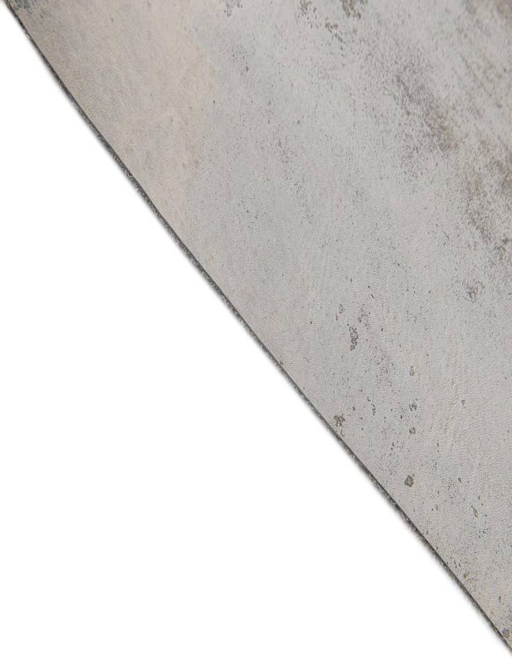 Detail image of  6' 10 x 7' 4 Cowhide Leather Square Rug