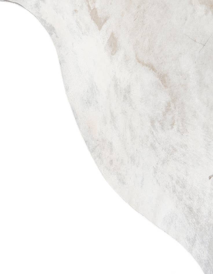 Detail image of  6' 7 x 6' 11 Cowhide Leather Square Rug