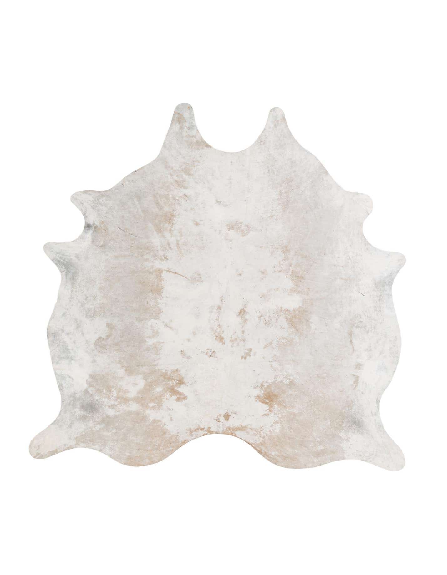 Primary image  6' 7 x 6' 11 Cowhide Leather Square Rug