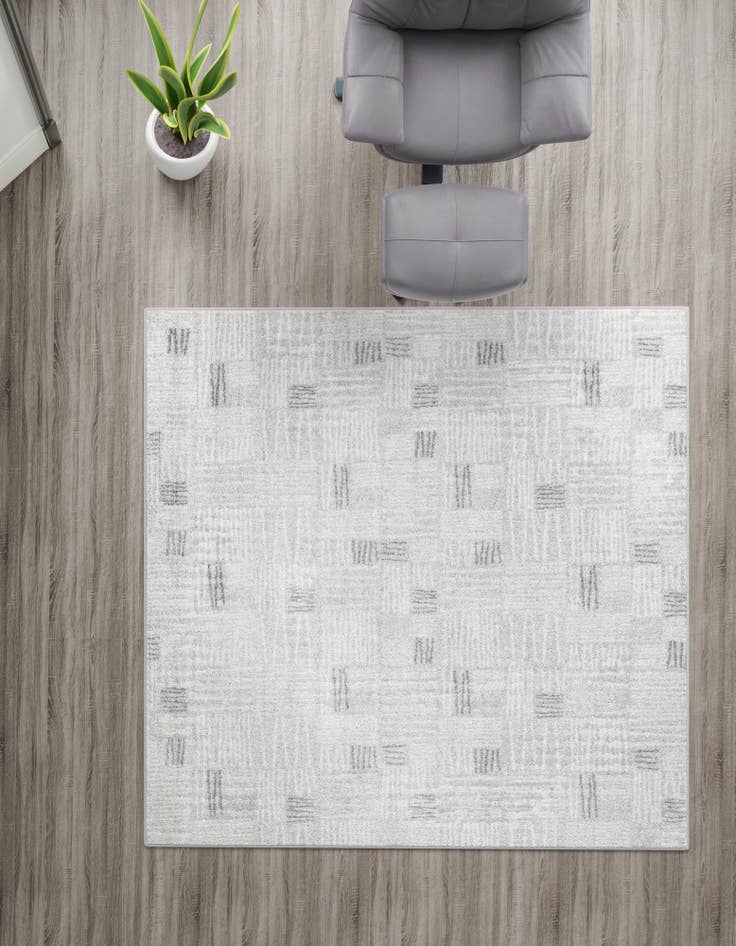 Detail image of  7' 10 x 7' 10 Hanahan Square Rug