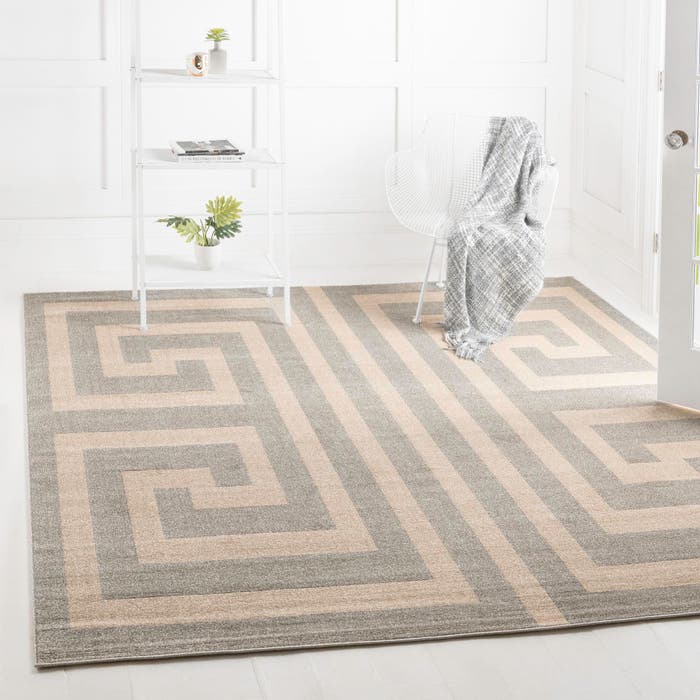 Navy Blue 8' x 8' Hera Square Rug | Rugs.com