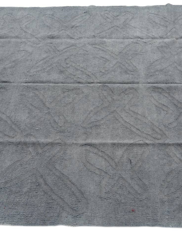 Detail image of  5' 3 x 6' 5  Hand Woven Kilim Modern Wool Square Rug