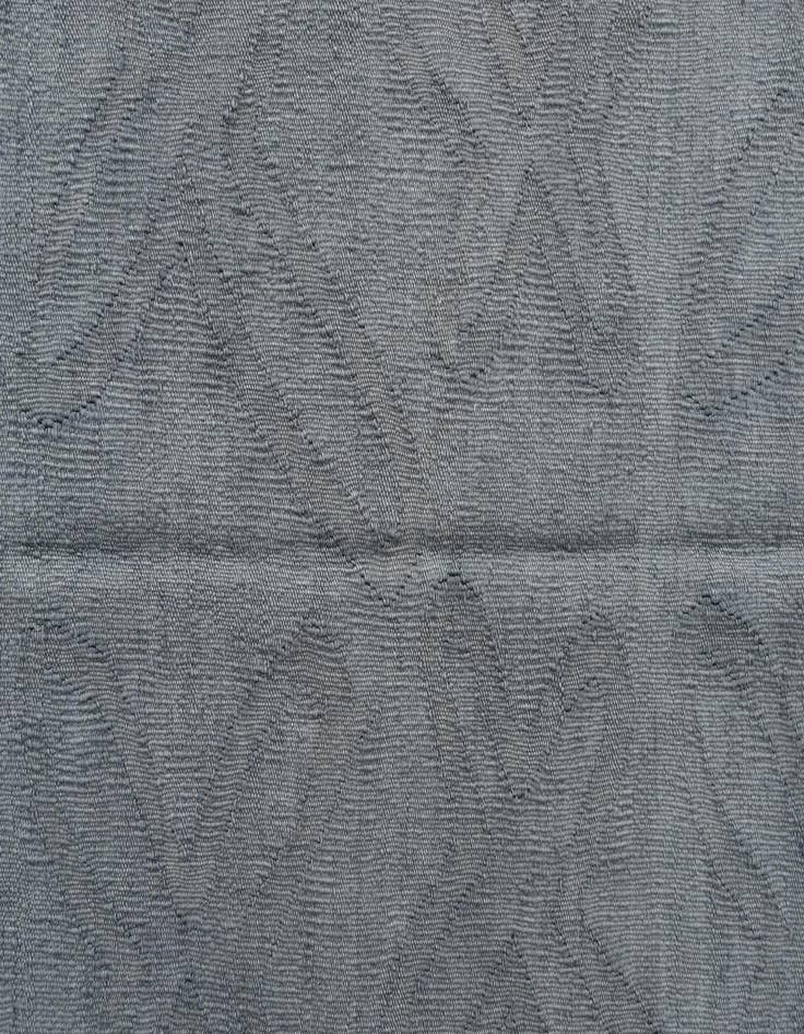 Detail image of  5' 3 x 6' 5  Hand Woven Kilim Modern Wool Square Rug