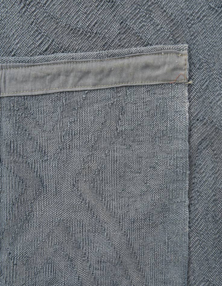 Detail image of  5' 3 x 6' 5  Hand Woven Kilim Modern Wool Square Rug