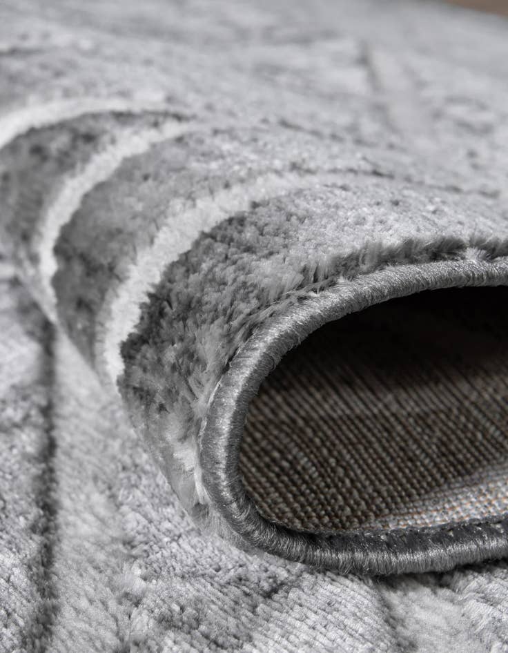 Detail image of  7' x 7' Lattice Trellis Square Rug