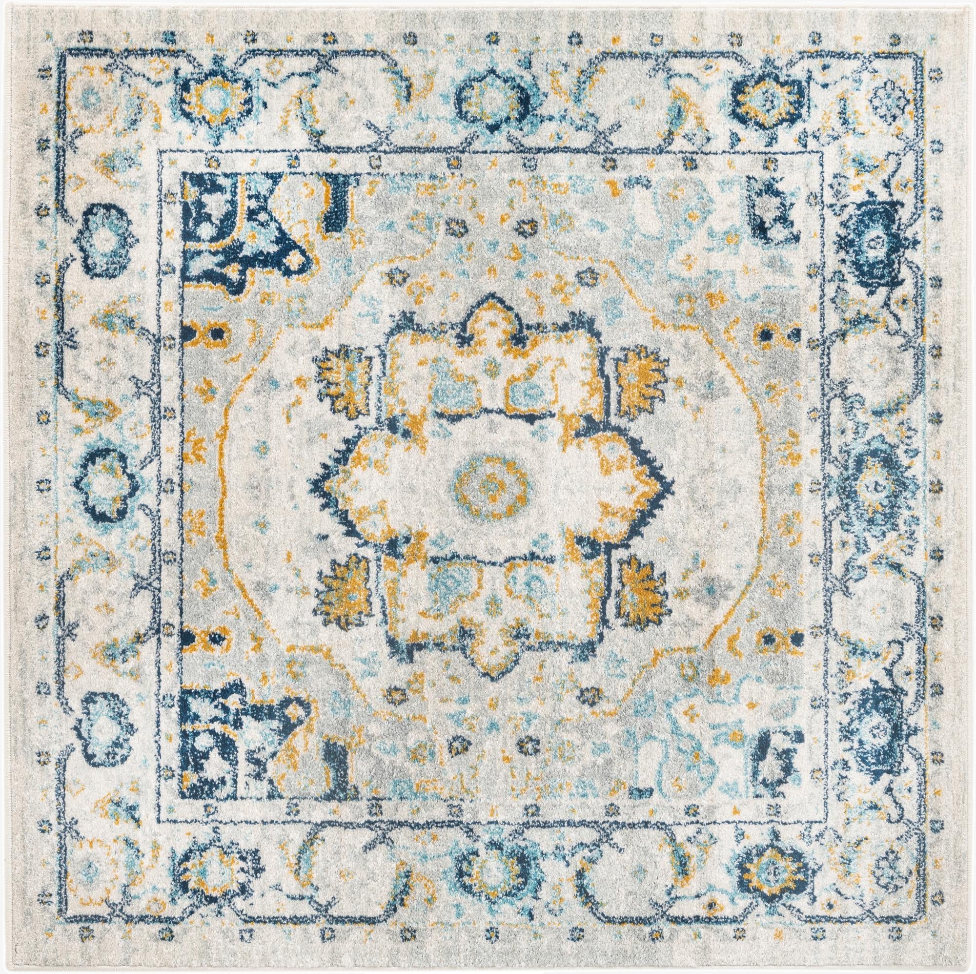  5' 3 x 5' 3 Madeline Vintage Square Rug