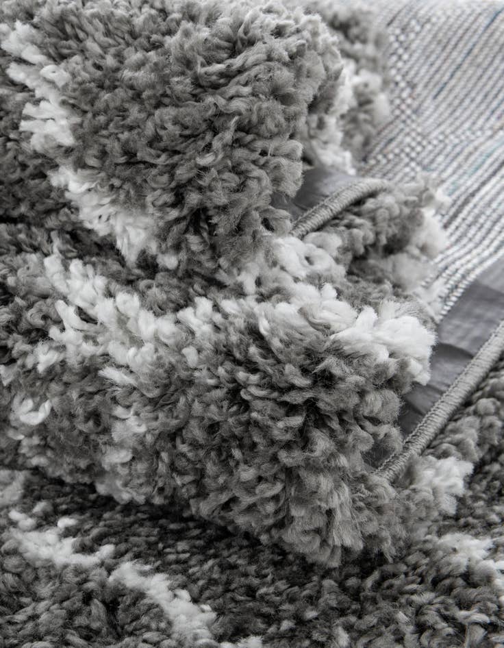 Detail image of  8' x 8' Moroccan Shag Square Rug