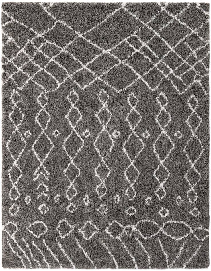 Detail image of  8' x 8' Moroccan Shag Square Rug