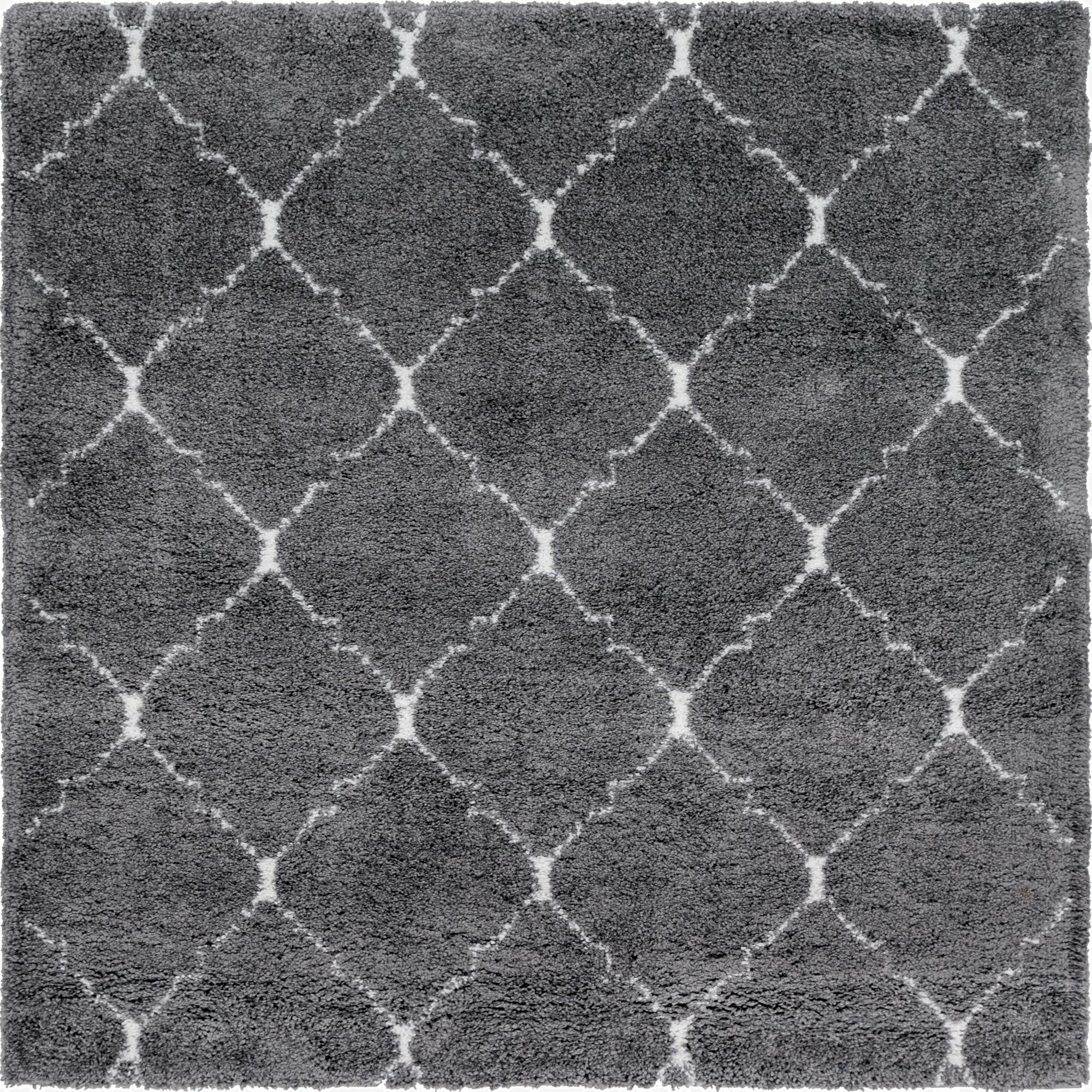 Primary image  7' 10 x 7' 10 Moroccan Shag Square Rug