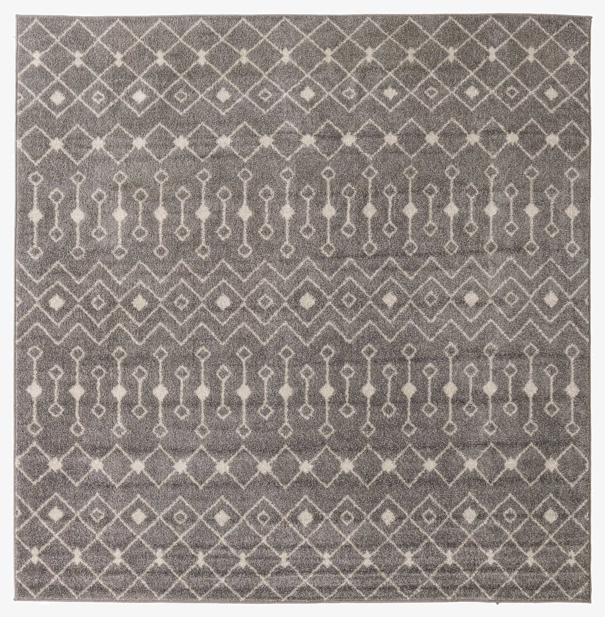  7' 10 x 7' 10 Moroccan Trellis Square Rug