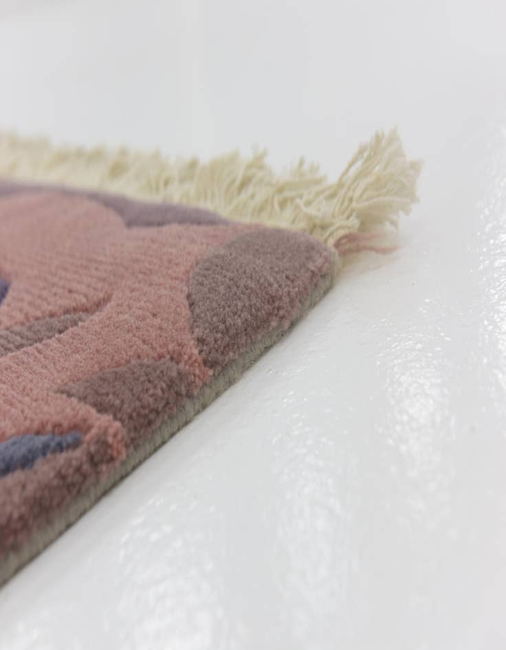 Detail image of  8' 2 x 8' 4  Hand Knotted Nepal Wool Square Rug