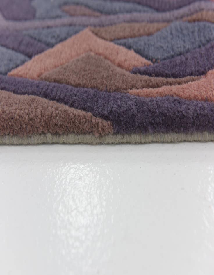 Detail image of  8' 2 x 8' 4  Hand Knotted Nepal Wool Square Rug