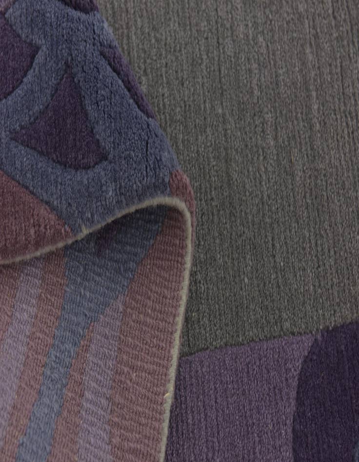 Detail image of  8' 2 x 8' 4  Hand Knotted Nepal Wool Square Rug