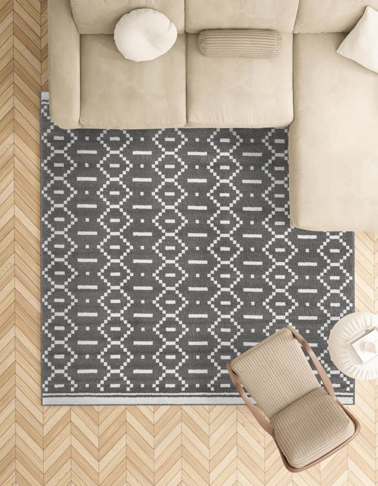 Detail image of  10' x 10' Oslo Square Rug