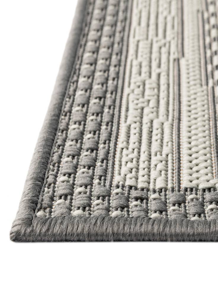 Detail image of  6' x 6'  Washable Border Indoor / Outdoor Square Rug