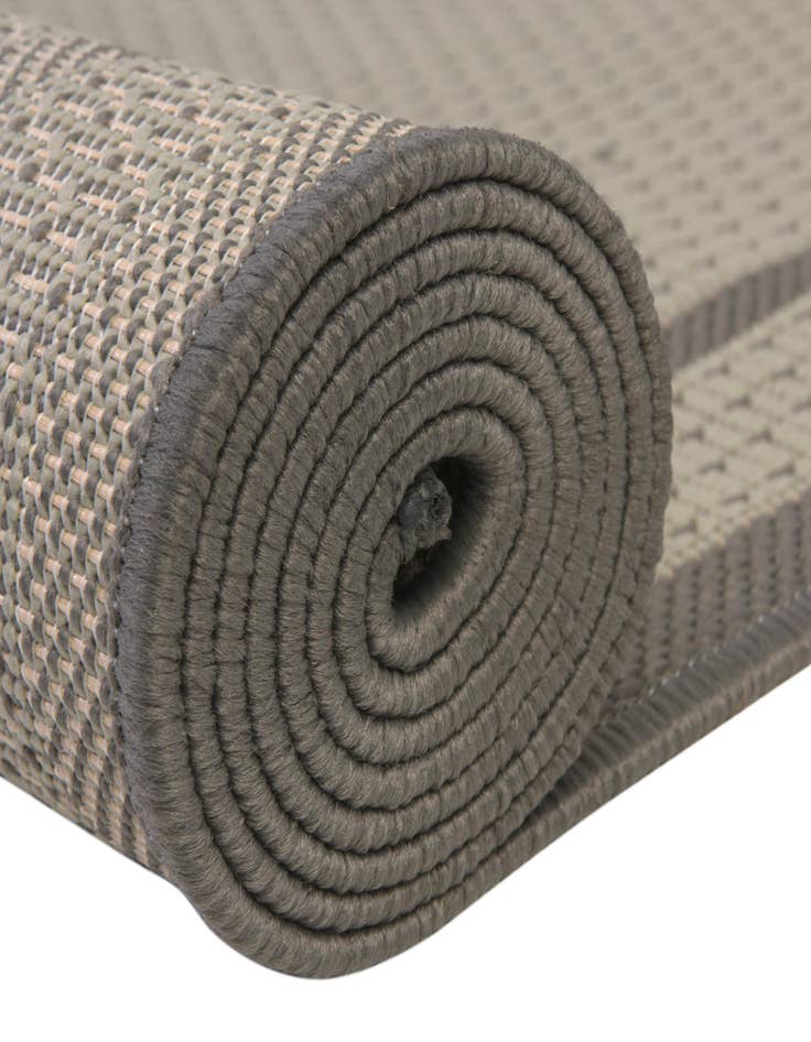 Detail image of  6' x 6'  Washable Border Indoor / Outdoor Square Rug