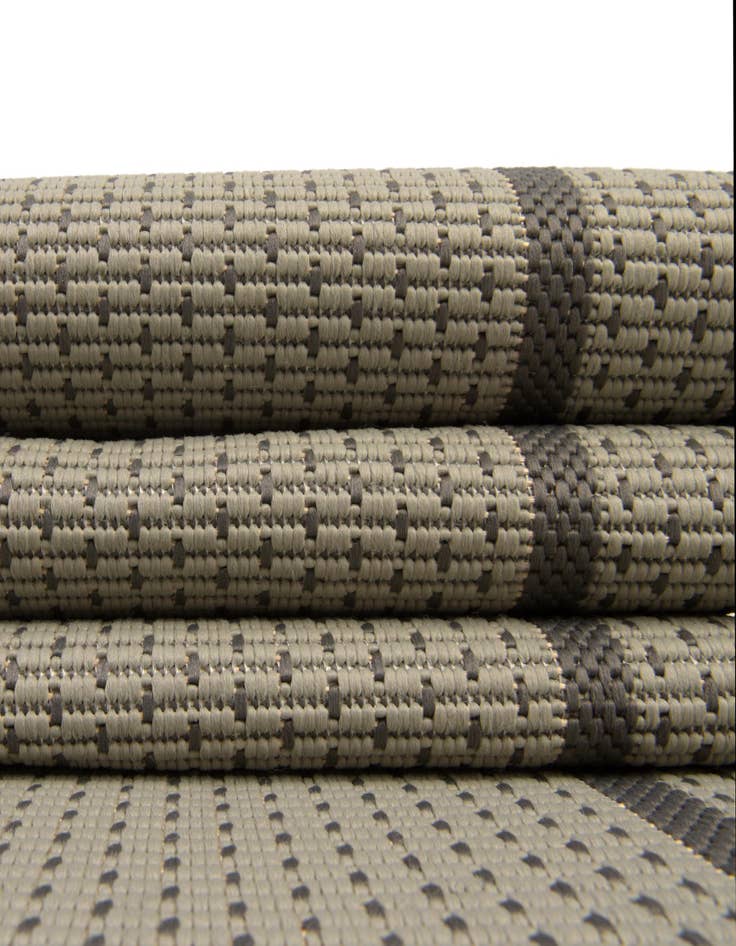 Detail image of  6' x 6'  Washable Border Indoor / Outdoor Square Rug