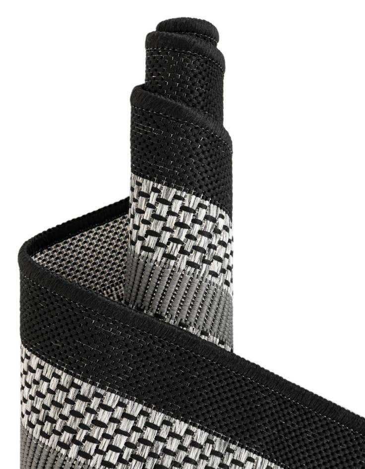 Detail image of  6' x 6'  Washable Border Indoor / Outdoor Square Rug