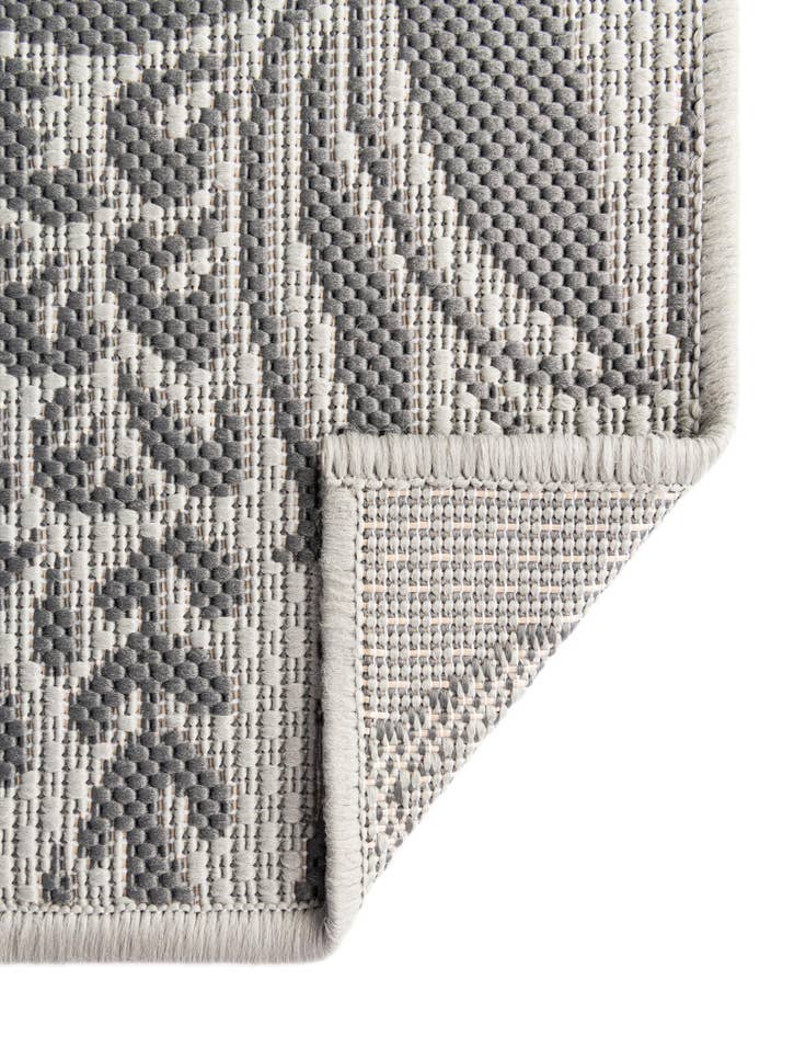 Detail image of  6' x 6'  Washable Botanical Indoor / Outdoor Square Rug