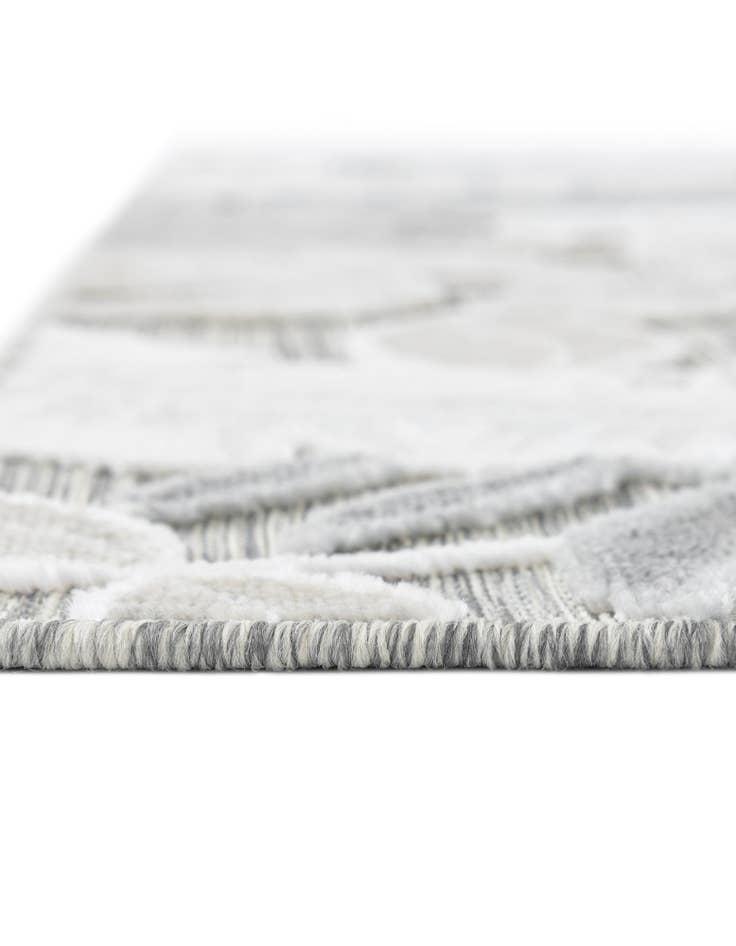 Detail image of  8' 2 x 8' 2  Washable Botanical Indoor / Outdoor Square Rug