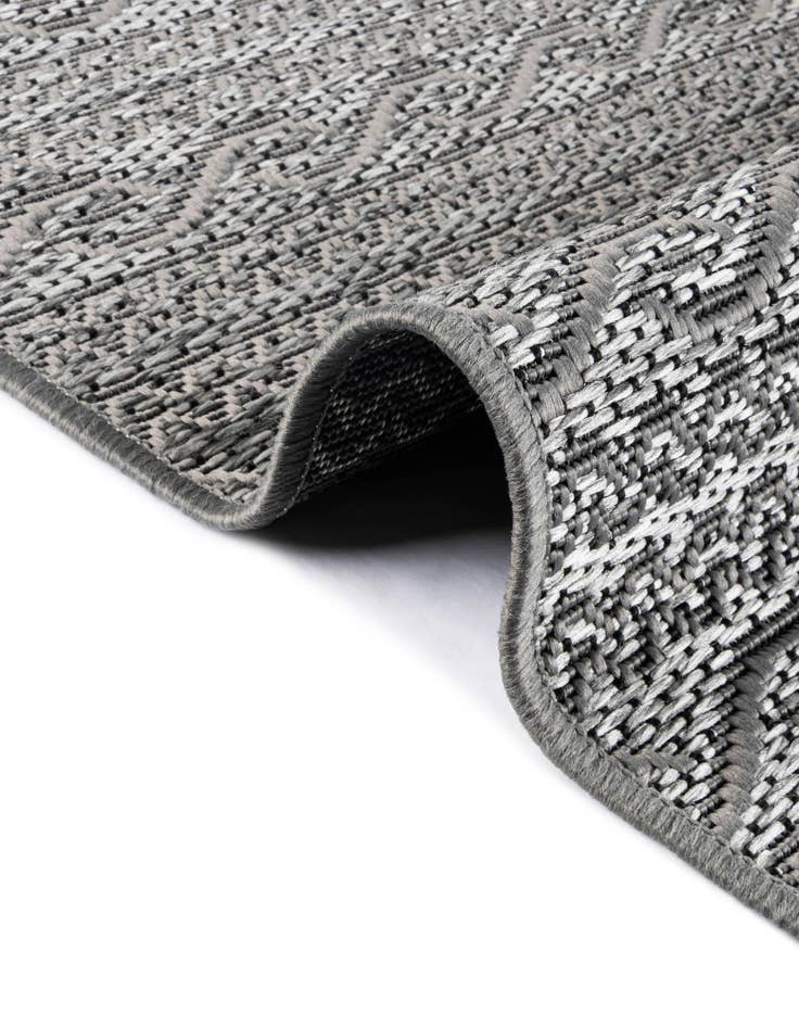 Detail image of  6' x 6'  Washable Modern Indoor / Outdoor Square Rug