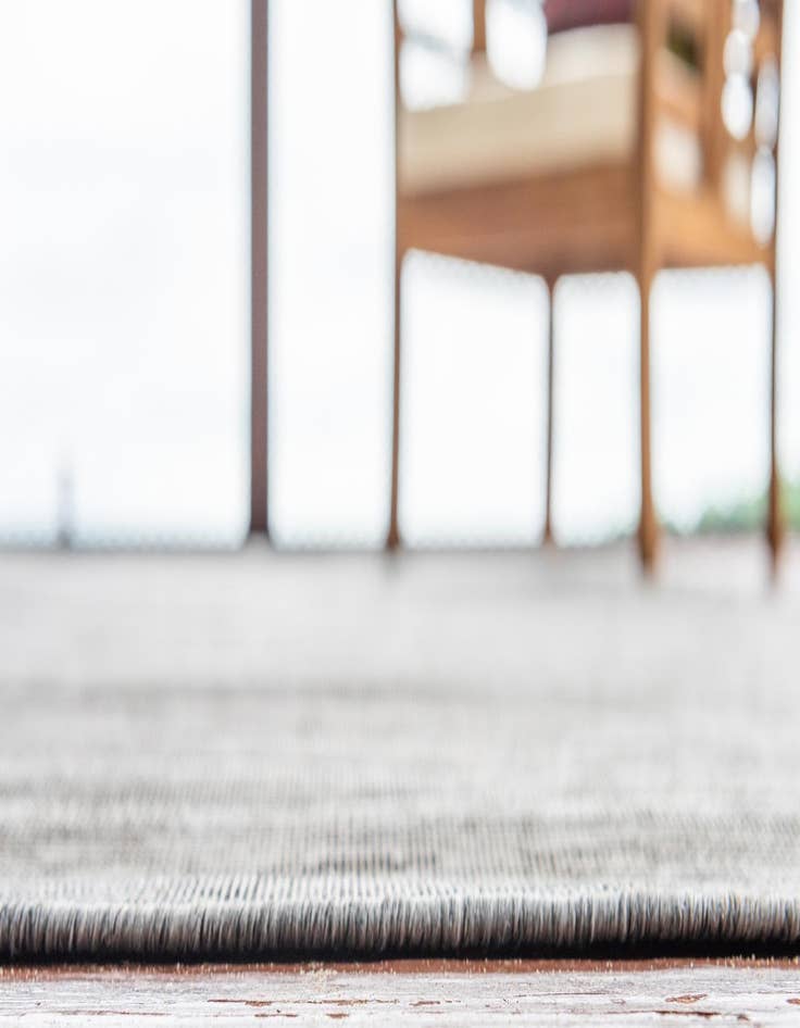 Detail image of  10' 2 x 10' 3  Washable Solid Indoor / Outdoor Square Rug