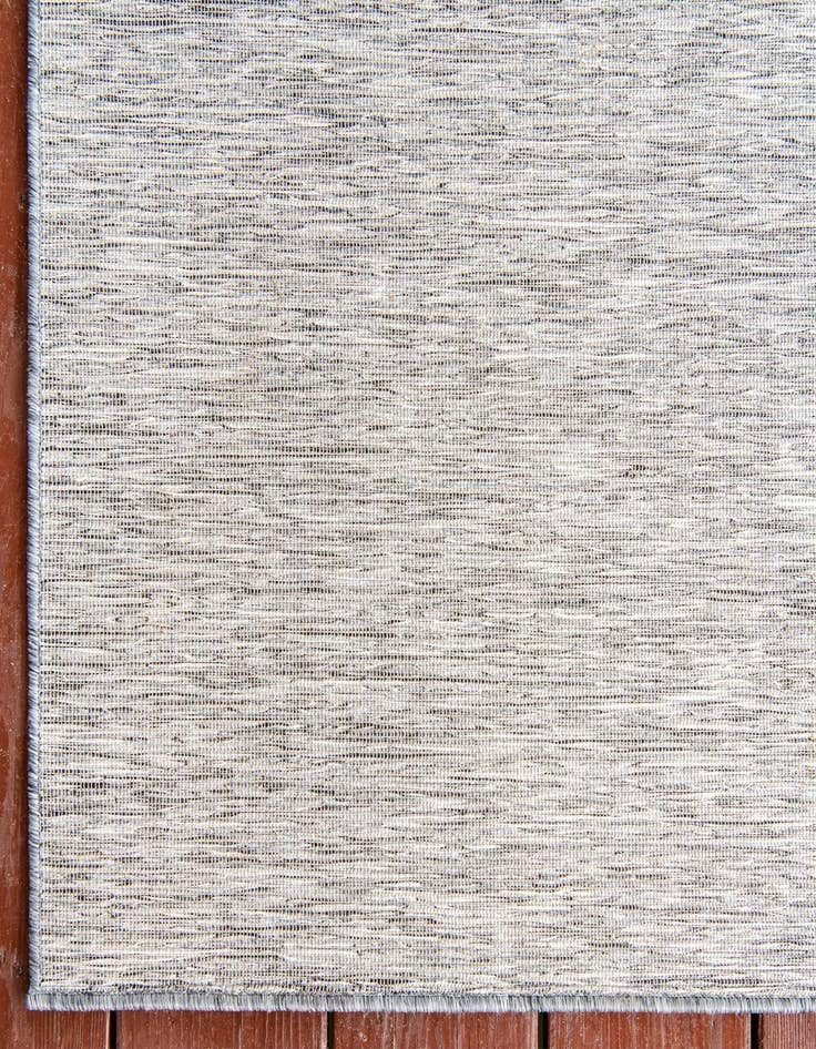 Detail image of  10' 2 x 10' 3  Washable Solid Indoor / Outdoor Square Rug