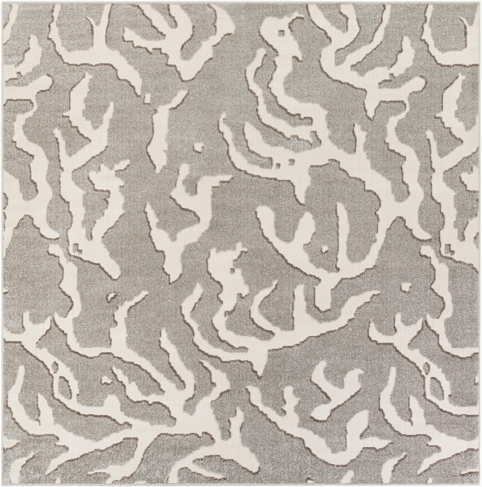  10' x 10'  Washable Sabrina Soto Indoor / Outdoor Square Rug