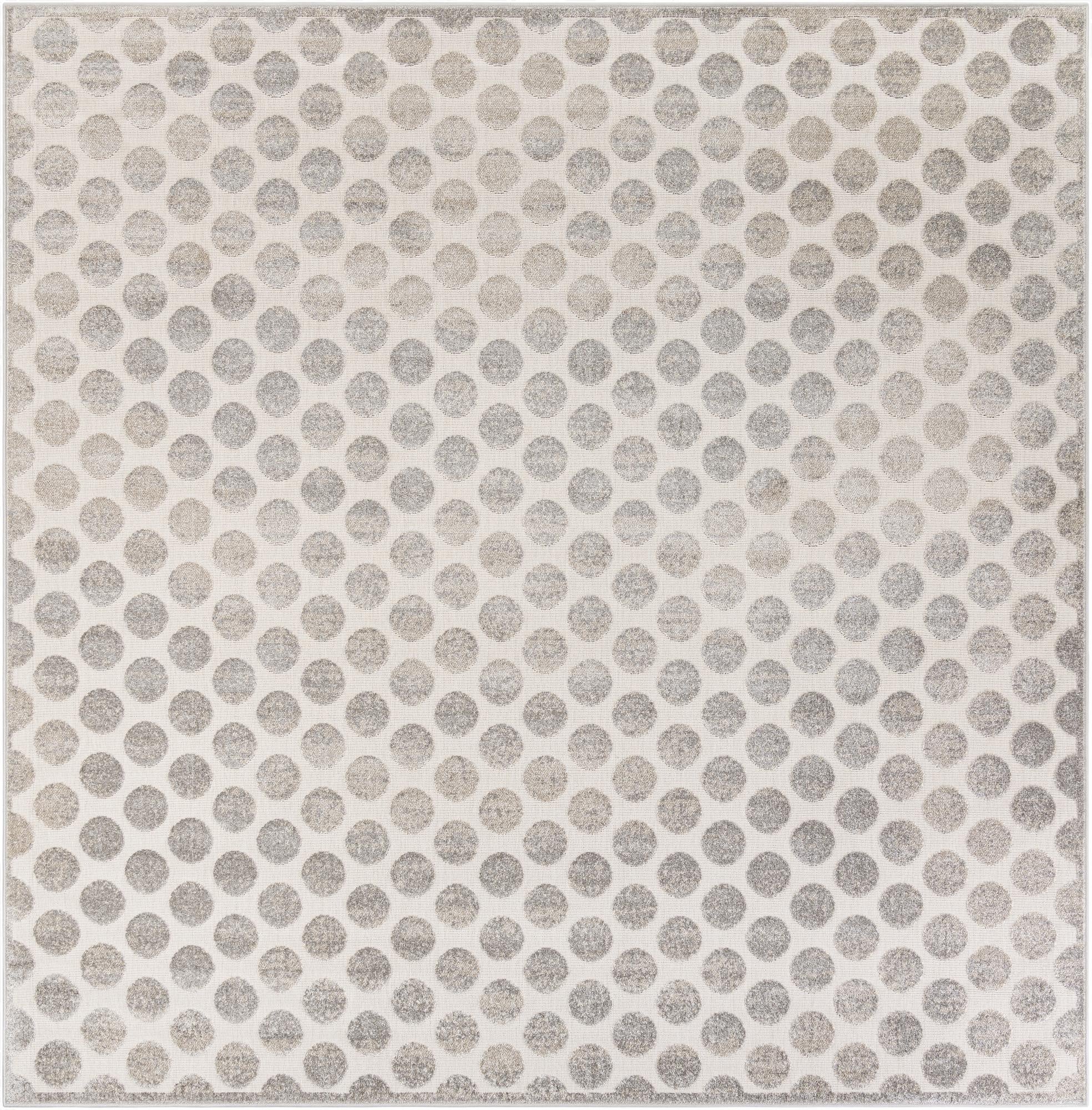  10' x 10'  Washable Sabrina Soto Indoor / Outdoor Square Rug