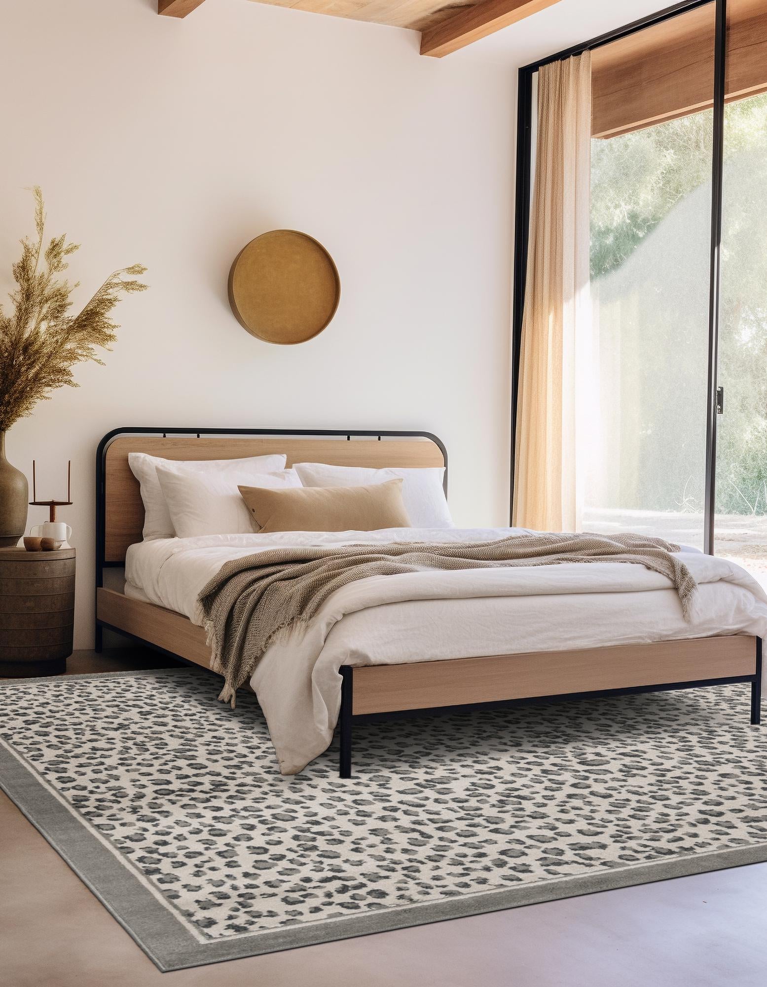 Gray 10' x 10' Savannah Square Rug | Rugs.com