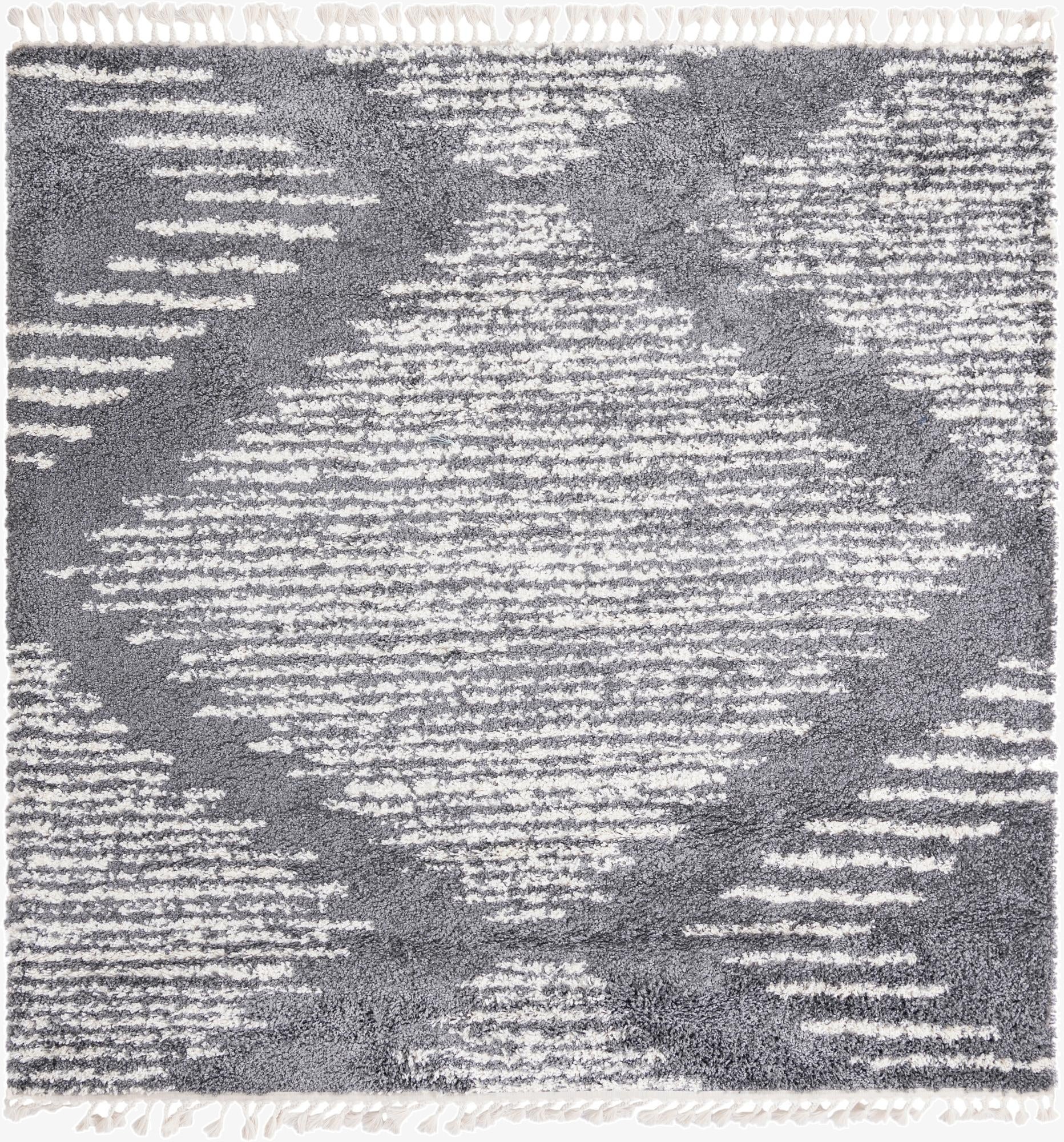  7' 10 x 7' 10 Serenity Shag Square Rug