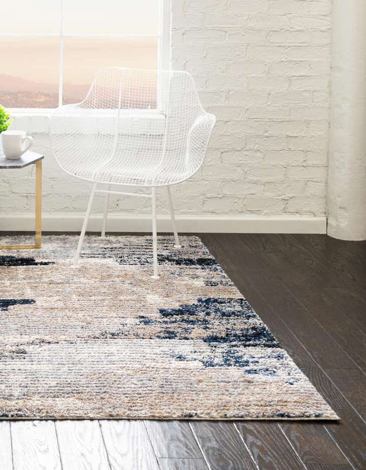 Gray 8' x 8' Tucson Square Rug | Rugs.com