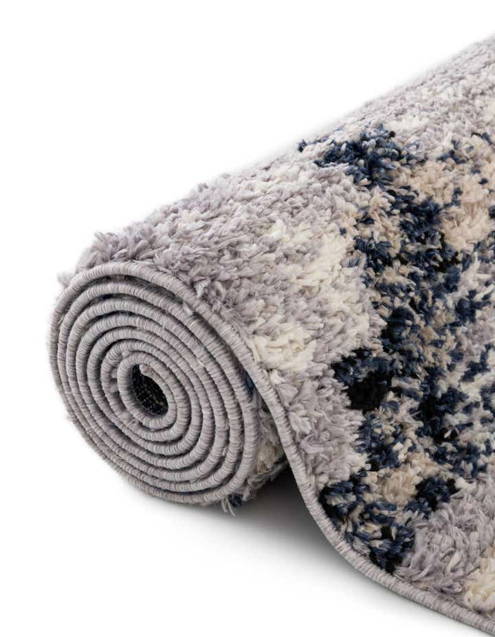 Gray 8' x 8' Tucson Square Rug | Rugs.com